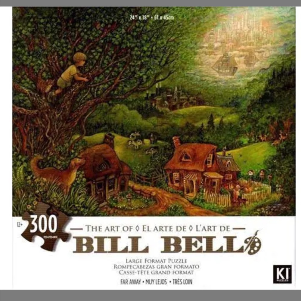 Bill Bell Far Away Jigsaw Puzzle 300 Piece Puzzle NIB - Picture 2 of 10